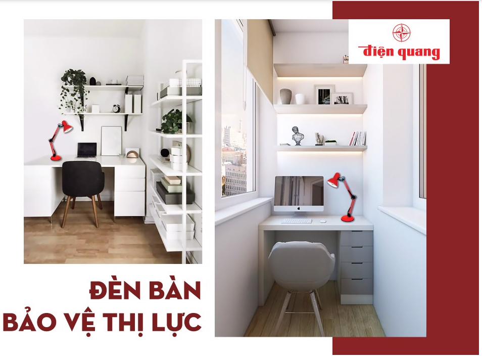 Đèn bàn bảo vệ thị lực DKL14 B B (màu đen, bóng led daylight)
