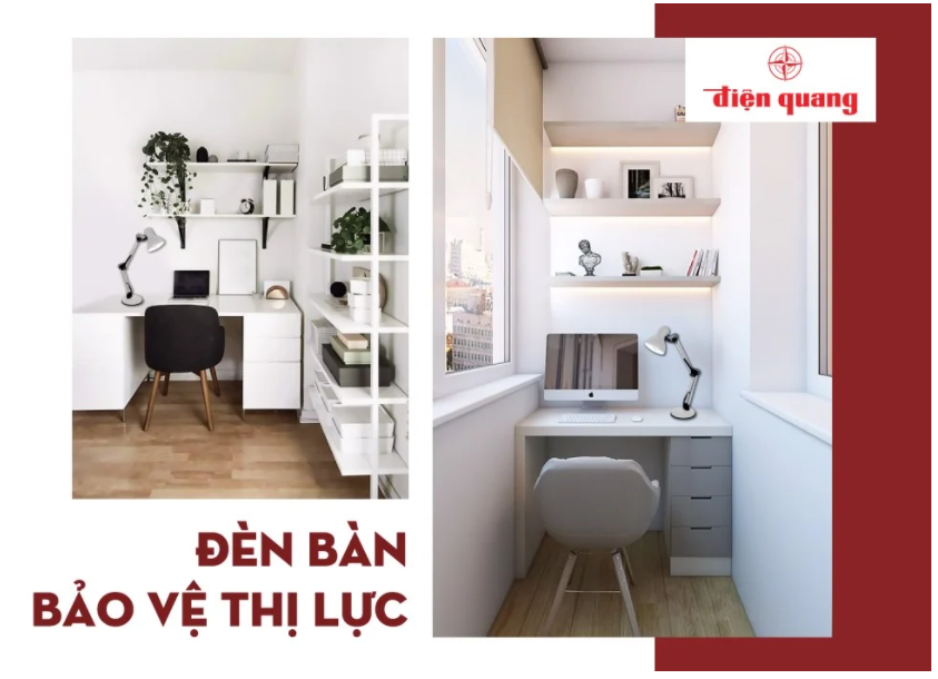 Đèn bàn bảo vệ thị lực DKL14 G B (màu xám, bóng led daylight)