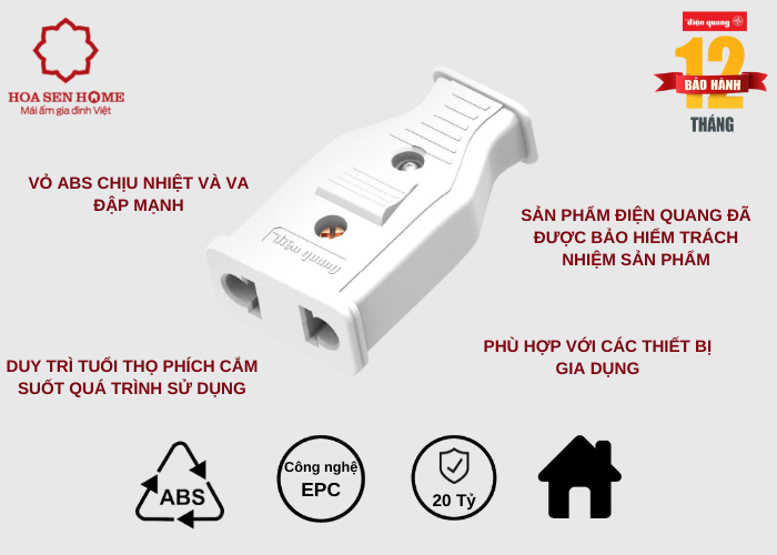 Phích cắm cái EPF W.2PN