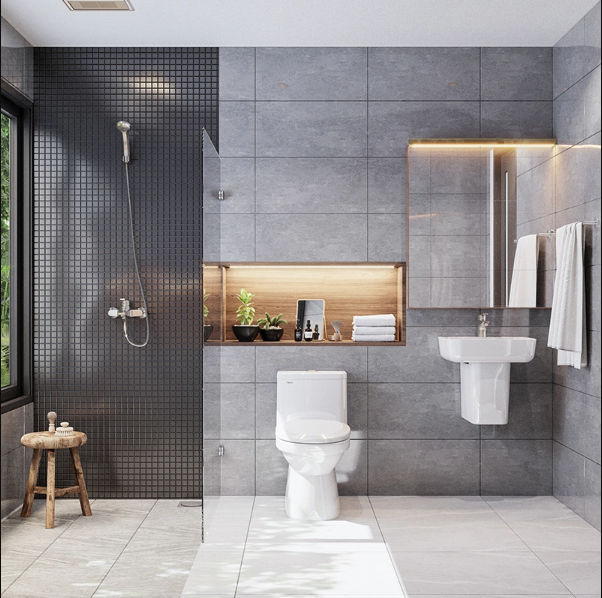 Bộ lavabo treo tường chân ngắn V23 Viglacera