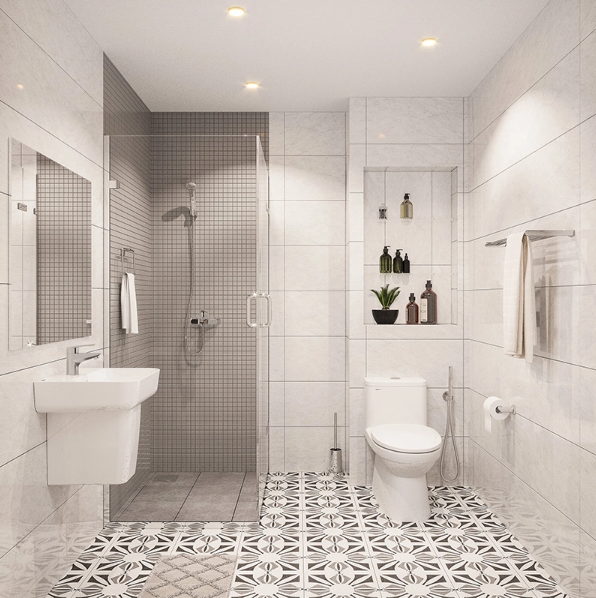 Bộ lavabo treo tường chân ngắn V23 Viglacera